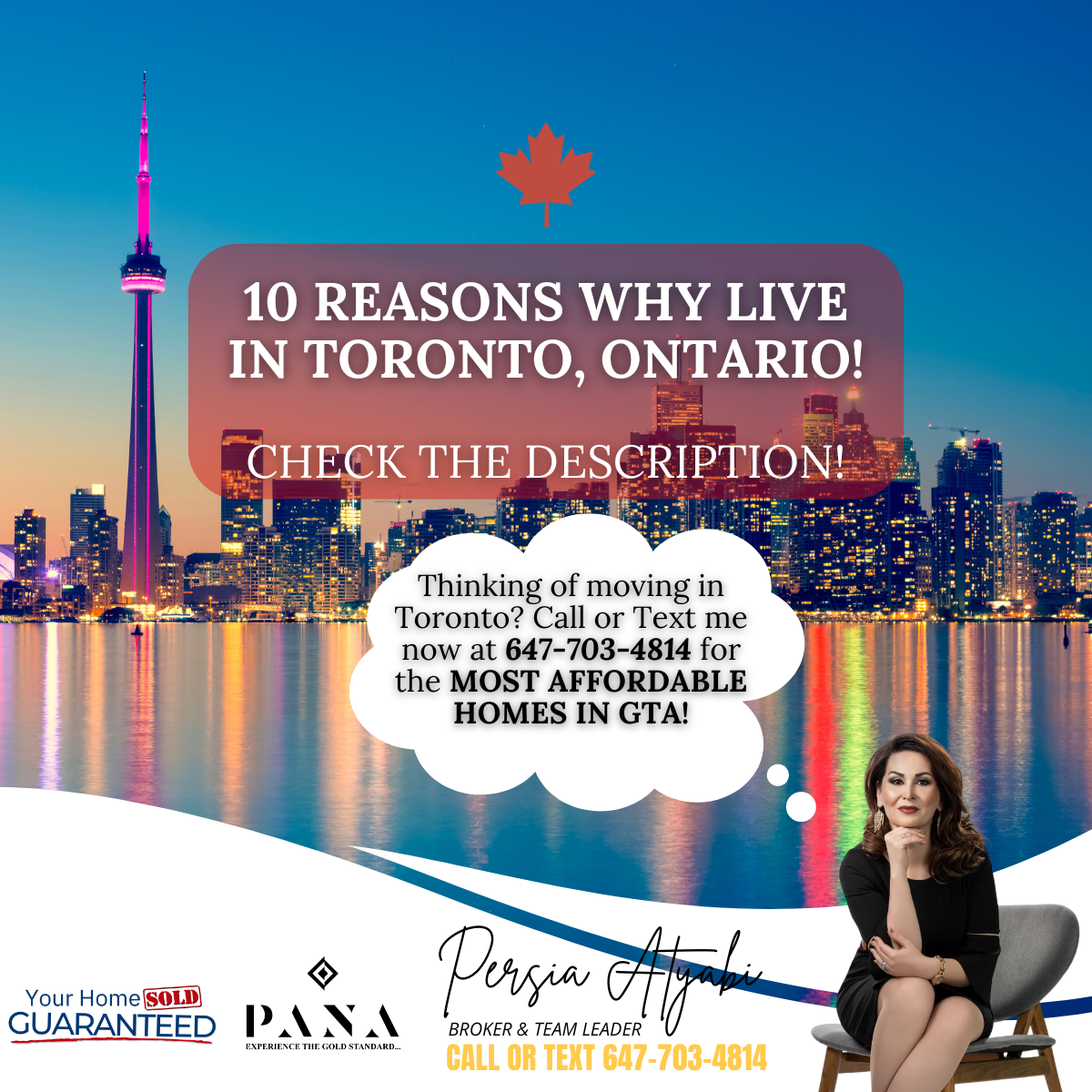 10 Reasons Why Buying a Home in Toronto, Ontario is a brilliant idea! 